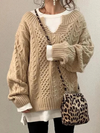 Gebreide sweater voor dames | Relaxte pasvorm 1