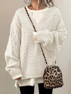 Gebreide sweater voor dames | Relaxte pasvorm 6