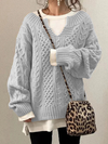 Gebreide sweater voor dames | Relaxte pasvorm 7