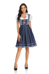 Geruite geïnspireerde Dirndl-jurk | Oktoberfest-outfit 2