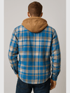 Men's Jacket - Geruite jas voor heren | Relaxte pasvorm - Blauw - S - Zarandi Amsterdam