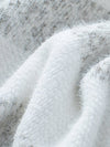 Sweaters - Rollkragenpullover | Strepenpatroon Lange Mouwen - Wit / Grijs - S - Zarandi Amsterdam