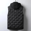 Gewatteerd vest met capuchon voor mannen en vrouwen | Mouwloos 1