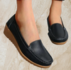 Ginette | Dames Instapschoenen – Gemakkelijk aan te trekken, Pijnverlichtend Design | Zwart