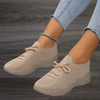 Gwenyth | Comfortabele orthopedische damesschoenen met ondersteunende pasvorm en antislipzool | Beige