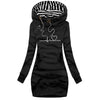 ModeParisienne® Darlene | Trendy Hoodie Jurk voor Dames