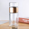 Dubbelwandige Borosilicaatglas Theefles - Stijlvolle, Duurzame en Praktische Theefles