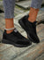 Women's shoes - Hardloopschoenen voor dames met ondersteunende dempende zool - Zwart - 35 - Zarandi Amsterdam
