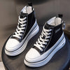 ModeParisienne® Emily - Platform Leren Sneakers