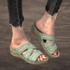 Casual Summer Wear - Heidi | Orthopedische sandalen dames met ademend ontwerp en extra brede hielzool - Groen - 36 - Zarandi Amsterdam