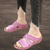 Casual Summer Wear - Heidi | Orthopedische sandalen dames met ademend ontwerp en extra brede hielzool - Paars - 36 - Zarandi Amsterdam