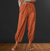 Pants - Heloisa | Dames Casual Broek – Lichtgewicht, Comfortabel en Ideaal voor Warme Dagen - Baksteenrood - S - Zarandi Amsterdam
