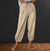Pants - Heloisa | Dames Casual Broek – Lichtgewicht, Comfortabel en Ideaal voor Warme Dagen - Khaki - S - Zarandi Amsterdam