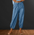 Pants - Heloisa | Dames Casual Broek – Lichtgewicht, Comfortabel en Ideaal voor Warme Dagen - Marineblauw - S - Zarandi Amsterdam