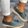 Instappers - Hendrin | Orthopedische mocassins voor dames en heren met antislipzool, ademend en comfortabel design - Blauw - 36 - Zarandi Amsterdam