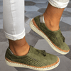 Instappers - Hendrin | Orthopedische mocassins voor dames en heren met antislipzool, ademend en comfortabel design - Groen - 36 - Zarandi Amsterdam