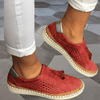 Instappers - Hendrin | Orthopedische mocassins voor dames en heren met antislipzool, ademend en comfortabel design - Rood - 36 - Zarandi Amsterdam