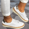 Instappers - Hendrin | Orthopedische mocassins voor dames en heren met antislipzool, ademend en comfortabel design - Wit - 36 - Zarandi Amsterdam