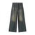 Heren Spijkerbroek, Vintage Baggy, Hoge Taille | Losse Pasvorm 7
