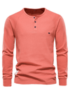 Men's Sweater - Herentrui, zachte stof | Normale pasvorm - Oranje - S - Zarandi Amsterdam