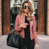 ModeParisienne® Ylva - Elegante Leren Jas | Stijlvol & Tijdloos Ontwerp