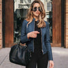 ModeParisienne® Ylva - Elegante Leren Jas | Stijlvol & Tijdloos Ontwerp