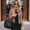 ModeParisienne® Ylva - Elegante Leren Jas | Stijlvol & Tijdloos Ontwerp