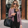 ModeParisienne® Ylva - Elegante Leren Jas | Stijlvol & Tijdloos Ontwerp