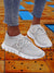 Women's shoes - Het mesh wandelende sneakers van dames ademen comfort voor dagelijks gebruik - Grijs - 35 - Zarandi Amsterdam