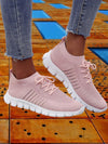 Women's shoes - Het mesh wandelende sneakers van dames ademen comfort voor dagelijks gebruik - Roze - 35 - Zarandi Amsterdam