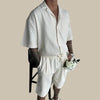 Heren Zomer Set - Marko | Heren Zomer Set - Abrikoos - S - Zarandi Amsterdam