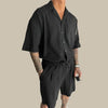 Heren Zomer Set - Marko | Heren Zomer Set - Zwart - S - Zarandi Amsterdam