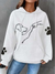 Hoodie met hondenprint voor dames | Lange mouwen 4