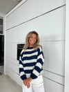 ModeParisienne® Evana | Maglione a righe lavorato a maglia