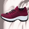 Inara | Orthopedische Dames Sneakers – Verlicht Druk en Ondersteunt de Voet | Rood