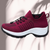 Inara | Orthopedische Dames Sneakers – Verlicht Druk en Ondersteunt de Voet | Rood