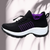 Inara | Orthopedische Dames Sneakers – Verlicht Druk en Ondersteunt de Voet | Zwart-Paars