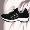 Inara | Orthopedische Dames Sneakers – Verlicht Druk en Ondersteunt de Voet | Zwart-Wit
