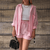 Dames Sets - Jassmine | Comfortabele 2 - delige dames set van ademende stof voor warm weer, mouwloos, losse pasvorm - Lichtroze - S - Zarandi Amsterdam