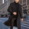Lutz - Klassieke Lange Wollen Mantel | Tijdloze Herfst- & Winterstijl voor Mannen