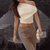 Blouses & Hemden - Karlotta | Elegante asymmetrische wikkeltop van elastisch materiaal voor dames - S - Zarandi Amsterdam