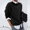 Women's Sweater - Kasjmiertrui voor dames | Klassiek silhouet - Zwart - S - Zarandi Amsterdam