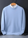 Men's Sweater - Kasjmiertrui voor heren | Lichtgewicht, normale pasvorm - Lichtblauw - M - Zarandi Amsterdam