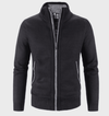 Klay - Giacca slim fit semplice con collo e zip per uomo