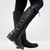Winter Boots - Kniehoge laarzen voor dames | Premium leer, antislipzool | Winter - Zwart - 35 - Zarandi Amsterdam