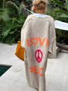 Lang gebreid vest voor dames | Relaxed Fit 2