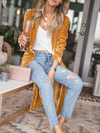 Lange Cardigan voor Dames | Lange Mouw 0