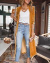 Lange Cardigan voor Dames | Lange Mouw 1