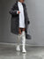Winter Coat - Lange Polar Fleece Jas voor Dames | Winter Essential - Grijs - S - Zarandi Amsterdam