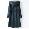 Women's Coat - Beschermende lange trenchcoat, waterdicht en modieus - S - Zarandi Amsterdam
